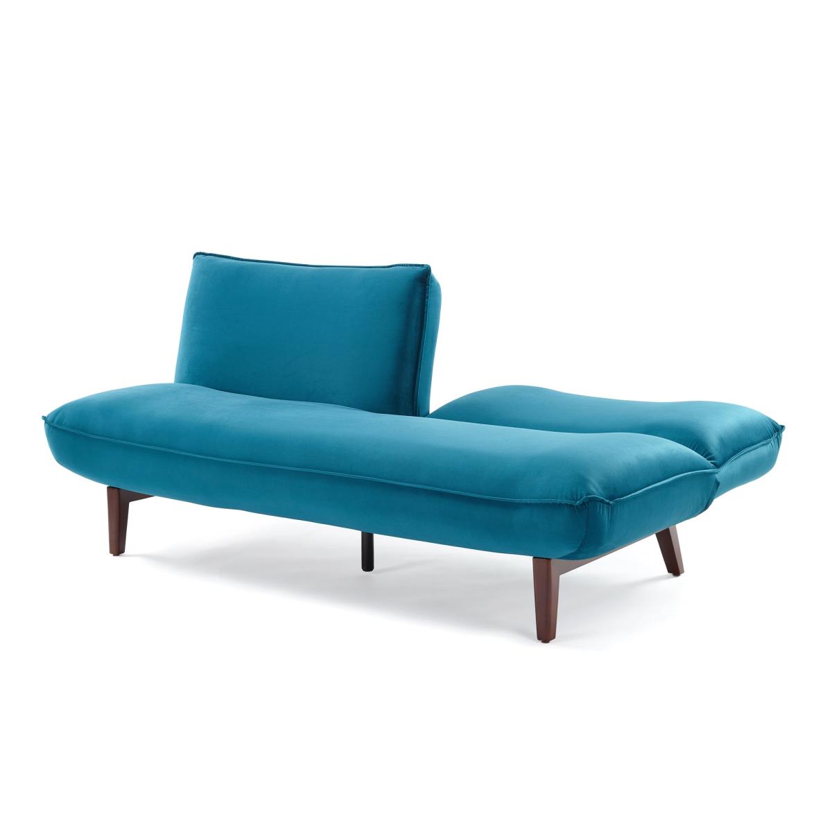 Audrey Sofabed Velvet Teal Teal (Blue) – image 15