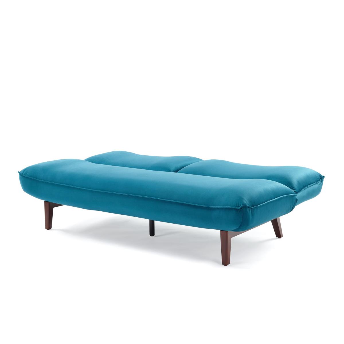 Audrey Sofabed Velvet Teal Teal (Blue) – image 16