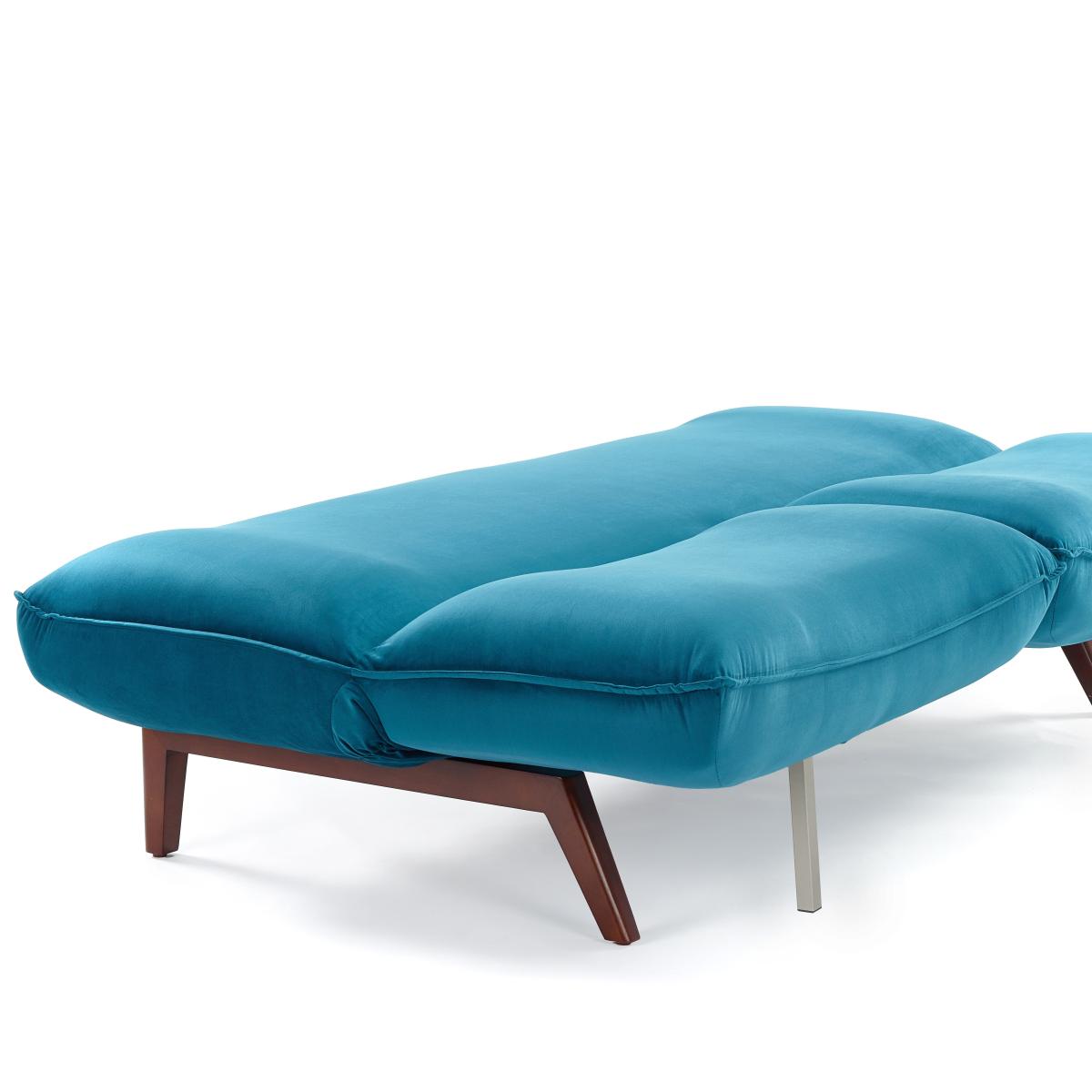 Audrey Sofabed Velvet Teal Teal (Blue) – image 10