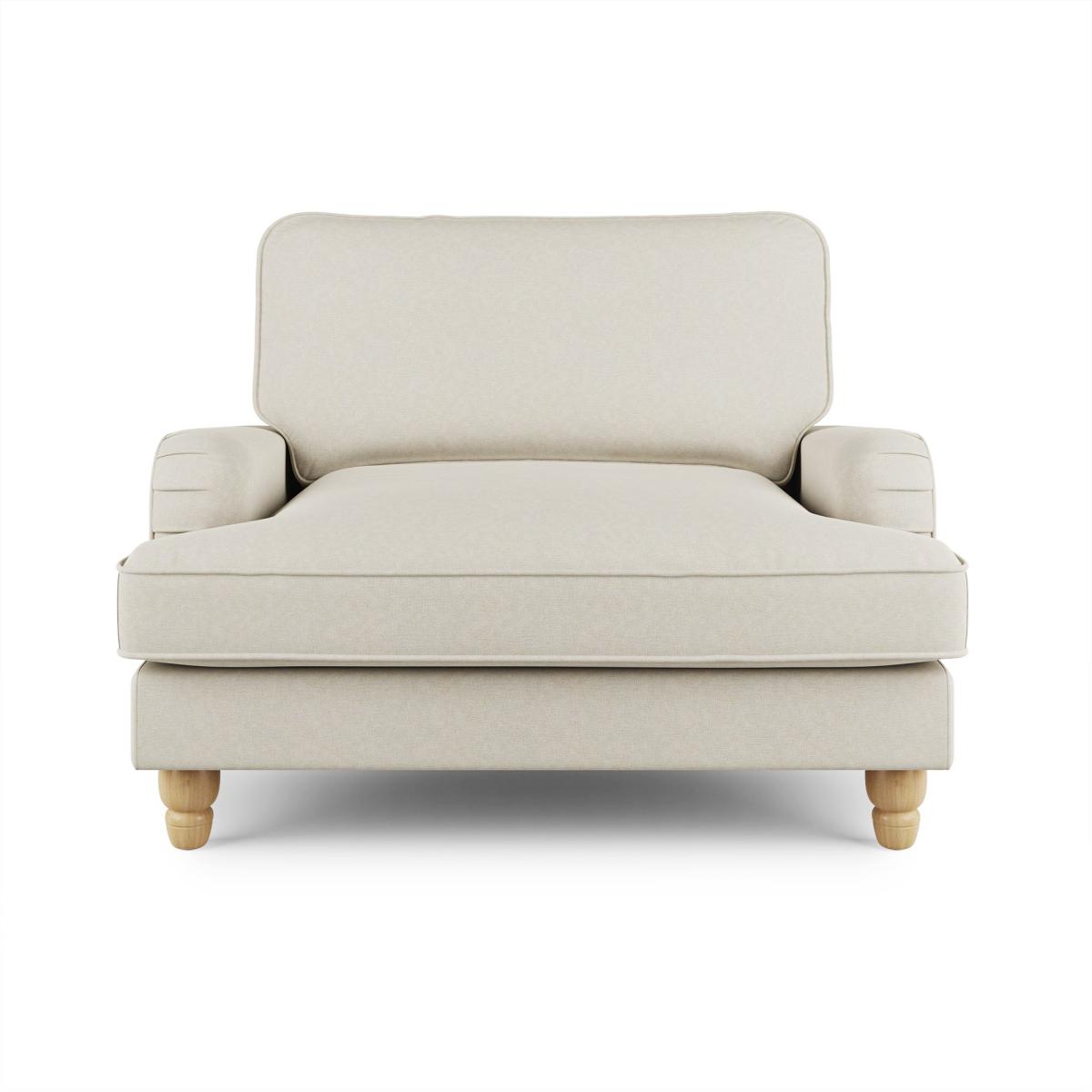 Beatrice Luna Snuggle Single Sofa Bed Natural – image 5