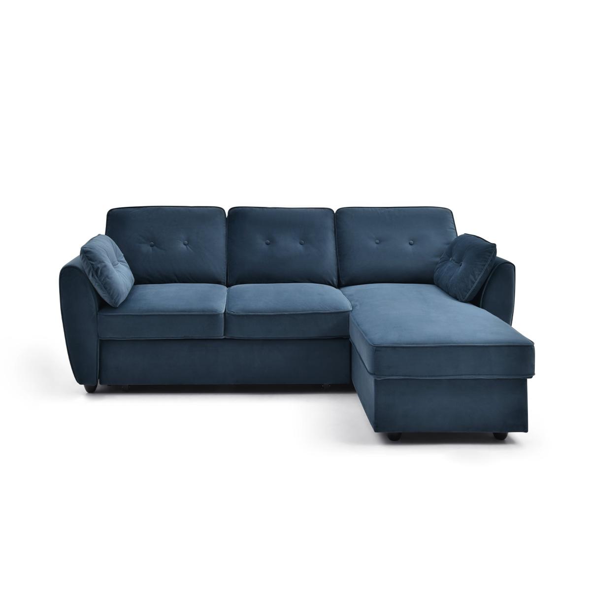 Mila Corner Sofabed, Velvet Ink (Blue) – image 8