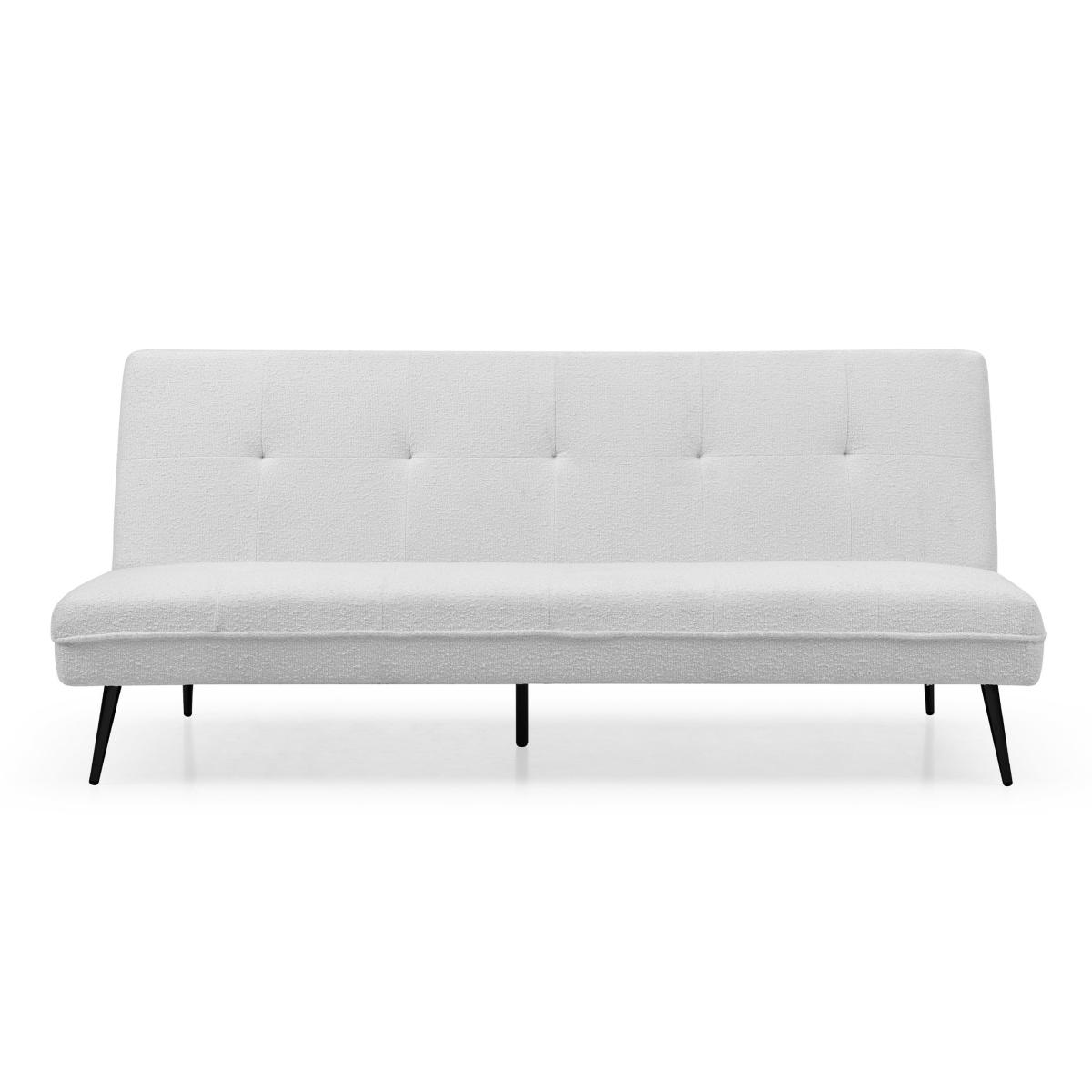 Logan Boucle Sofa Bed Cream – image 4