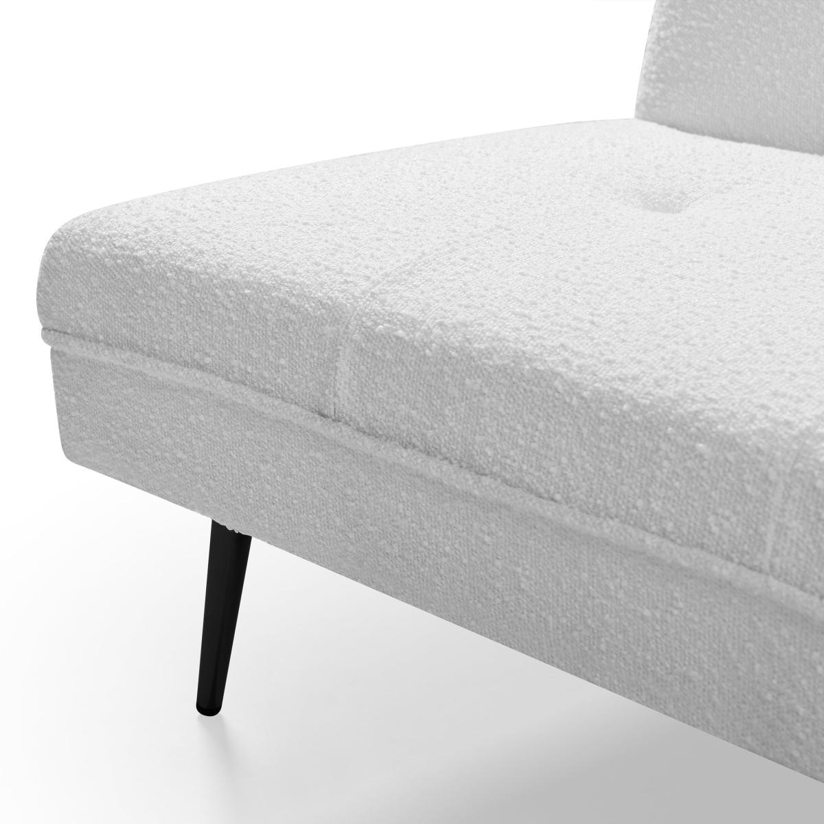 Logan Boucle Sofa Bed Cream – image 5