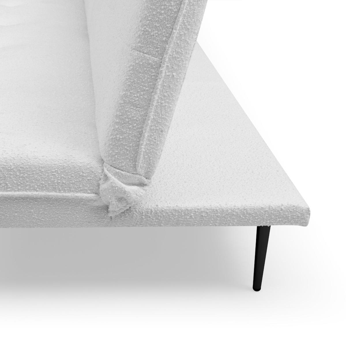 Logan Boucle Sofa Bed Cream – image 7