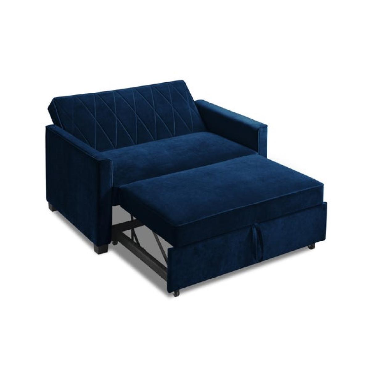 Return - Serena Velvet 2 Seater Sofa Bed – image 6