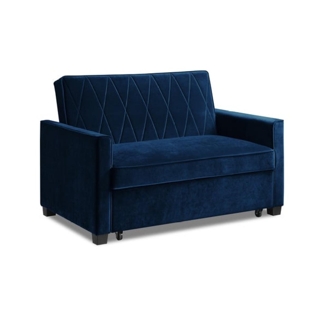 Return - Serena Velvet 2 Seater Sofa Bed – image 7
