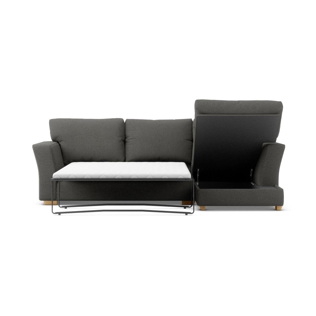 Blakeney Corner Storage Sofa Bed Cosy Marl Soft Granite – image 5