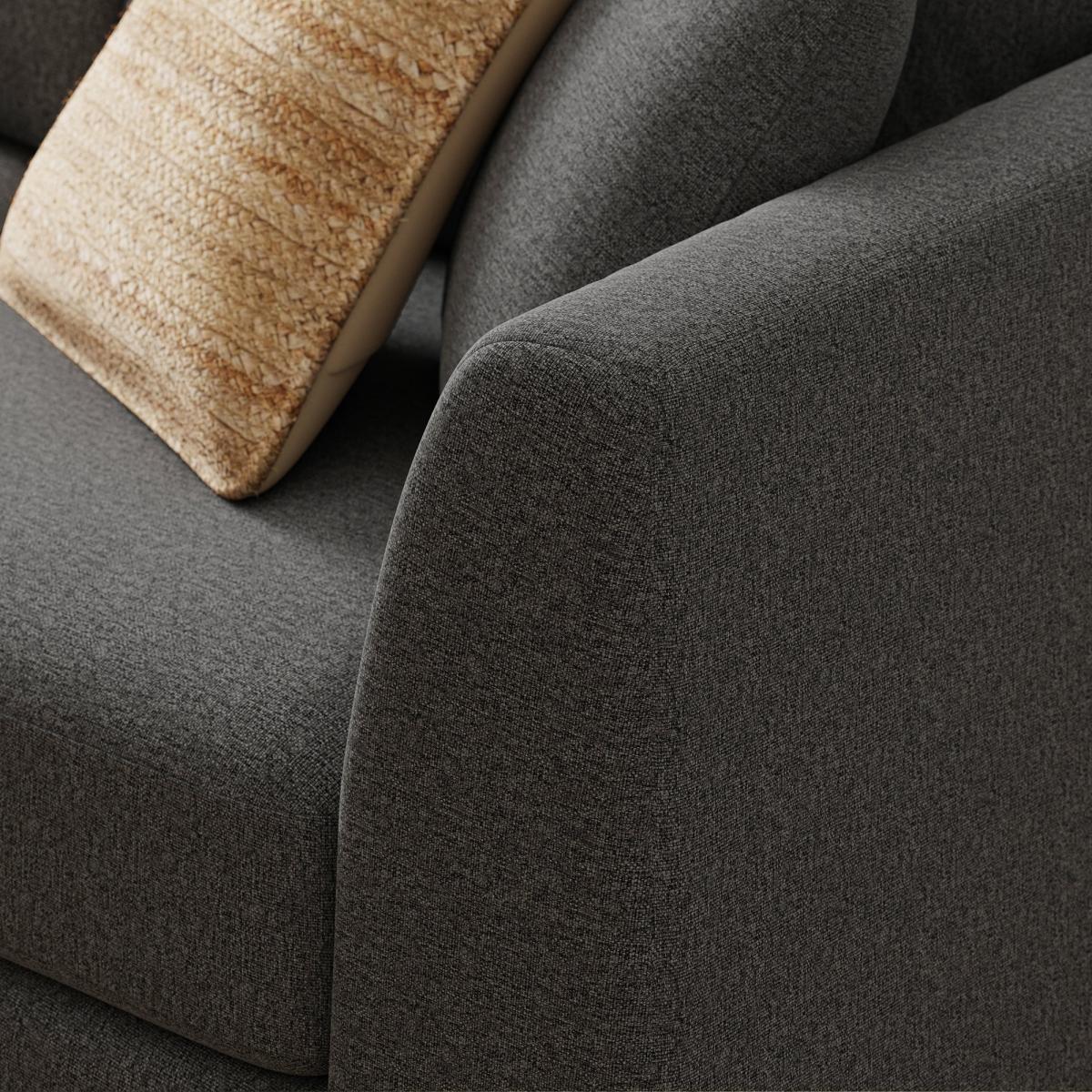Francine Luna Sofa Bed Charcoal Dark Grey – image 6