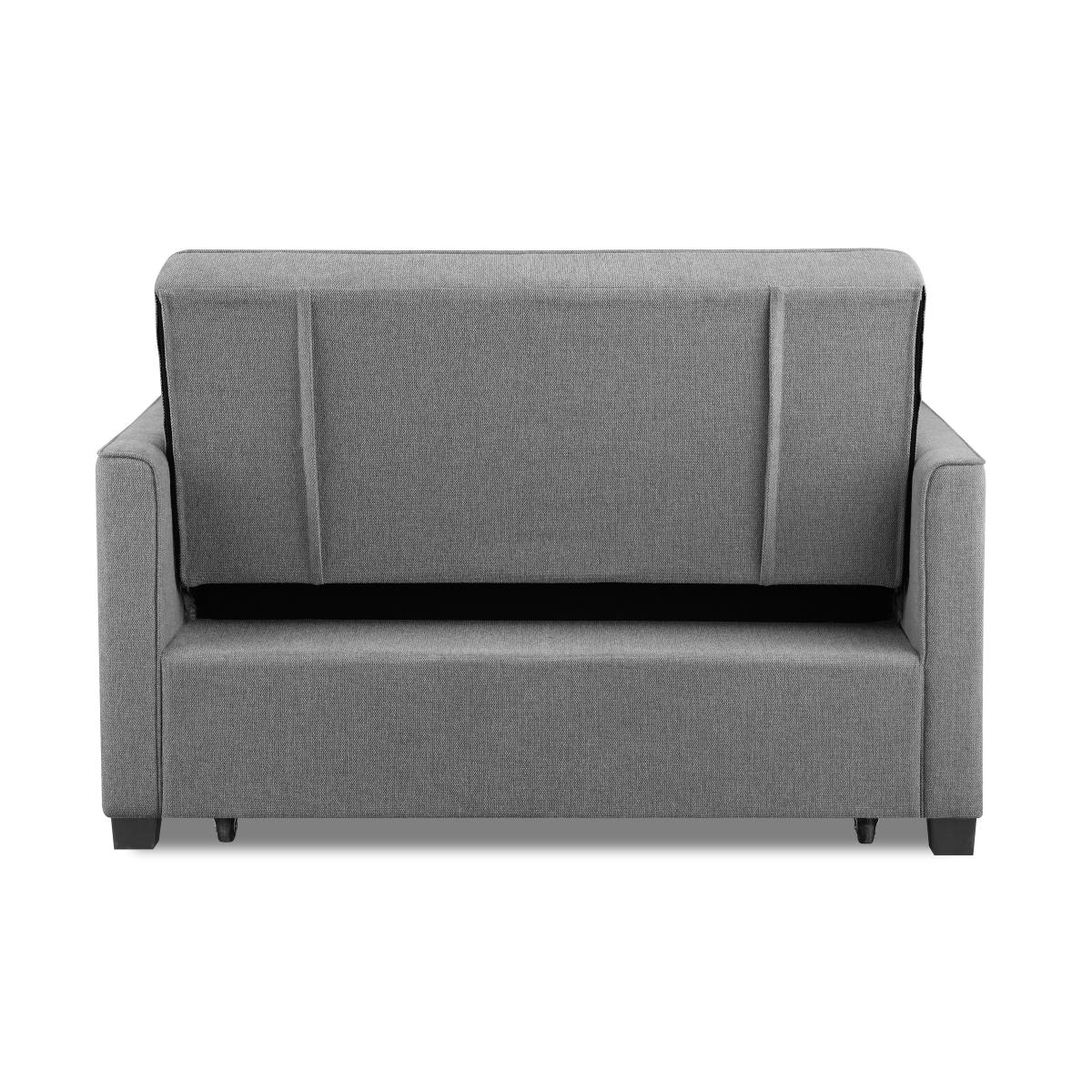 Return - Serviya Fabric Compact Double Sofa Bed, Peppered Grey – image 6