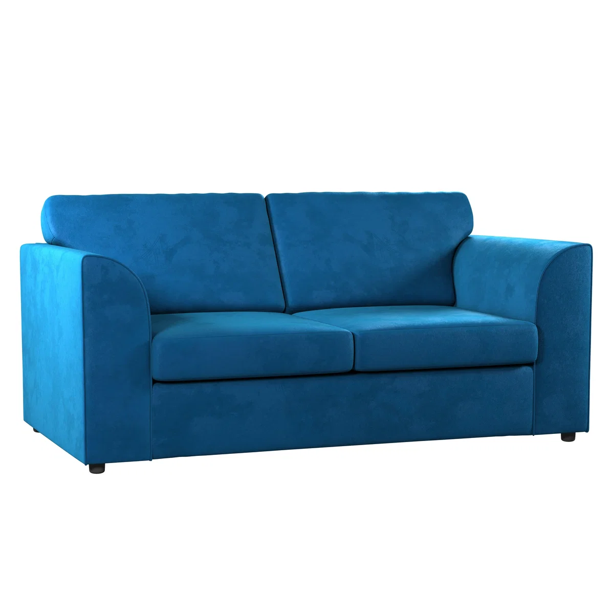 Blake Soft Velvet Sofa Bed Royal Blue – image 3