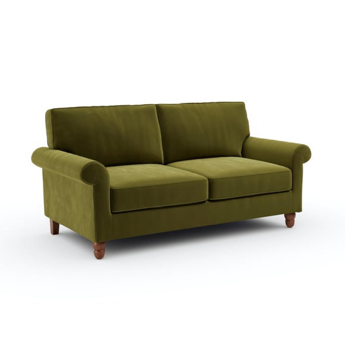 Bettie Velvet 3 Seater Double Sofa Bed – image 6