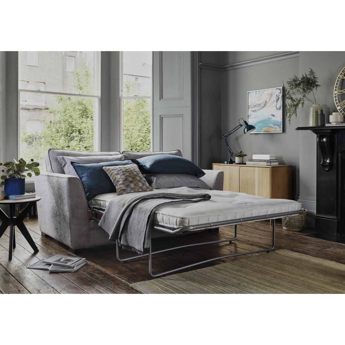 The Delight Large Fabric Sofa Bed - Teal – image 3