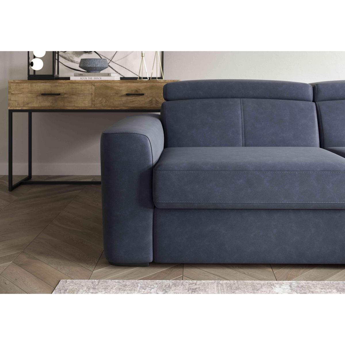Infinity Fabric Corner Chaise Sofa Bed with Storage – image 3