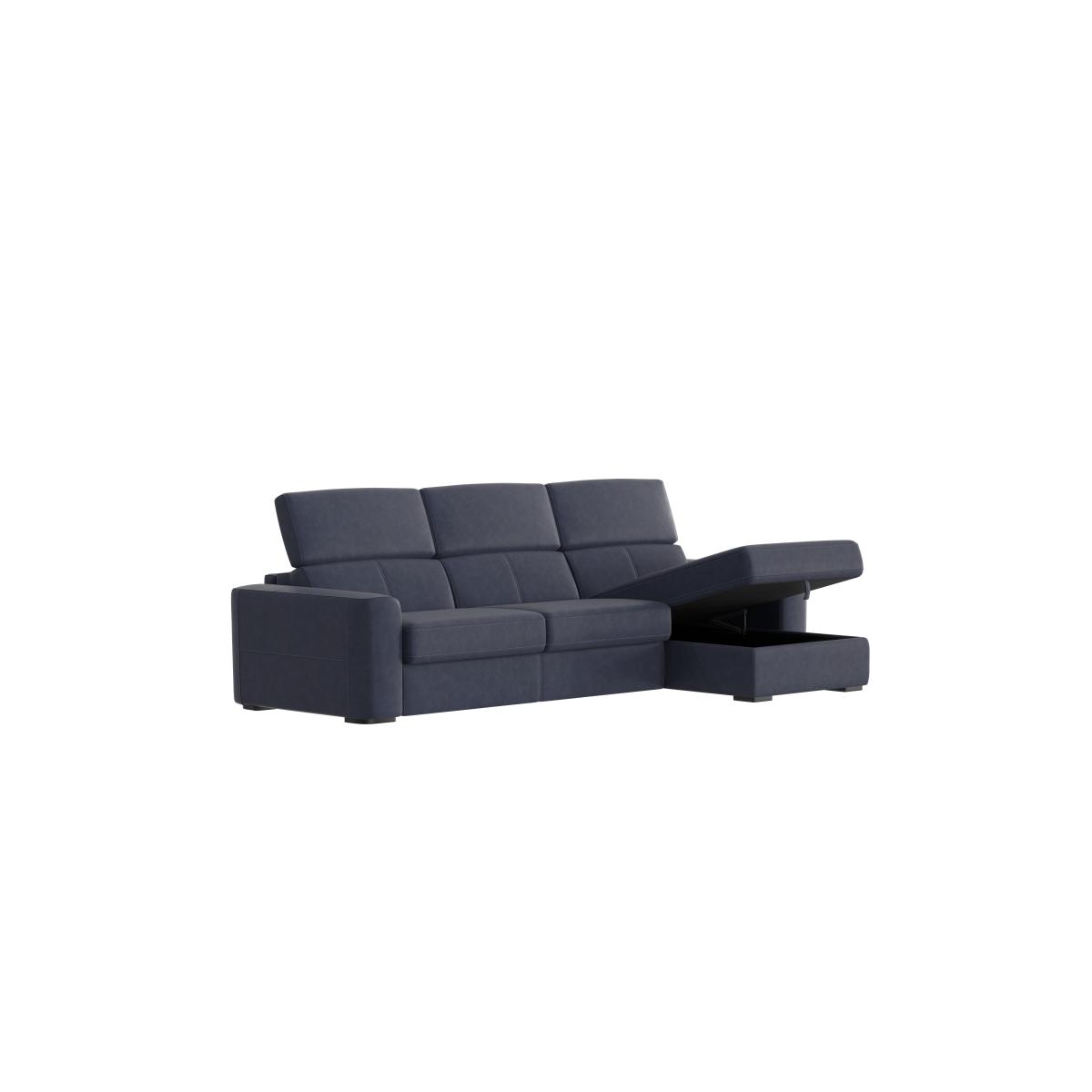 Infinity Fabric Corner Chaise Sofa Bed with Storage – image 5
