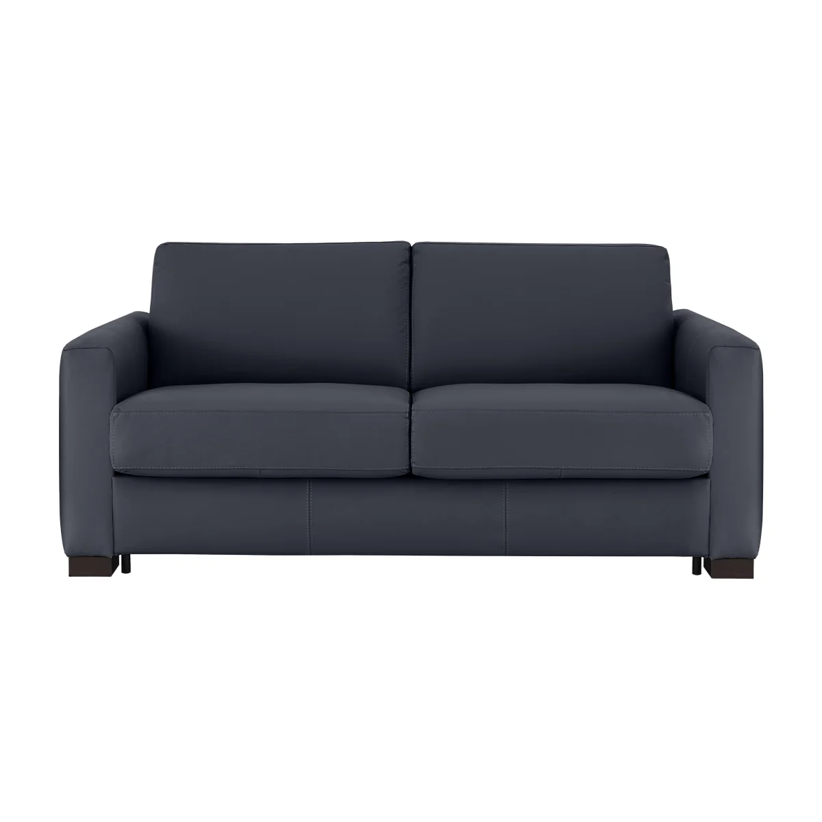 Nicoletti - Alcova 2.5 Seater Leather Sofa Bed with Box Arms - Sofas and Armchairs - In Time for Christmas – image 1