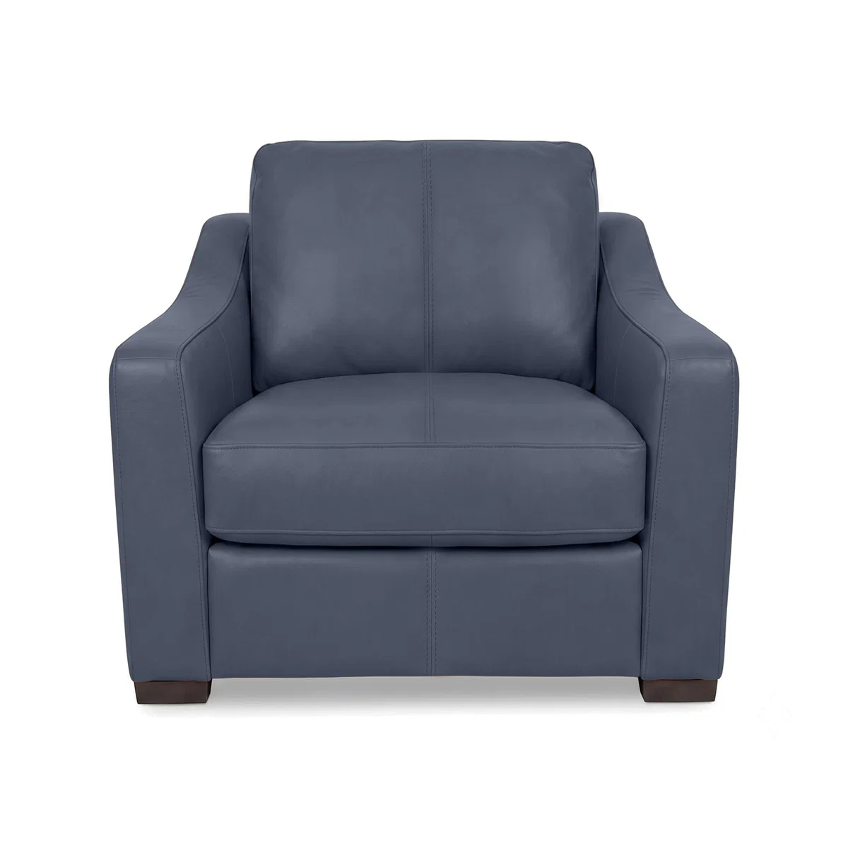 World of Leather - Nap Leather Snuggler Sofa Bed - Sofas and Armchairs - In Time for Christmas – image 1