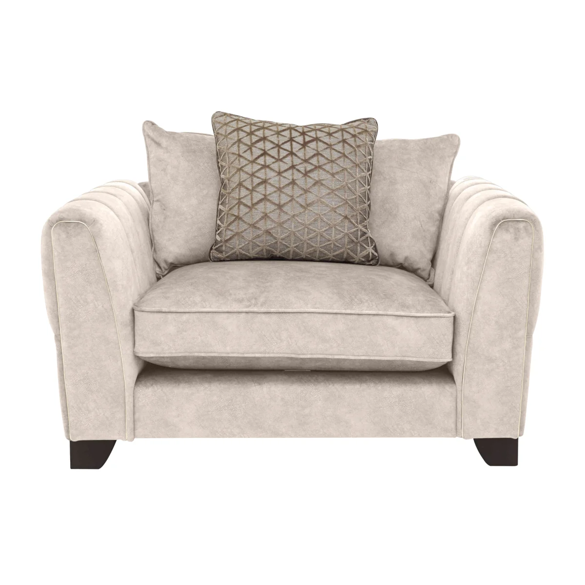 Mariah Fabric Scatter Back Snuggler Sofa Bed - Sofas and Armchairs - In Time for Christmas – image 1