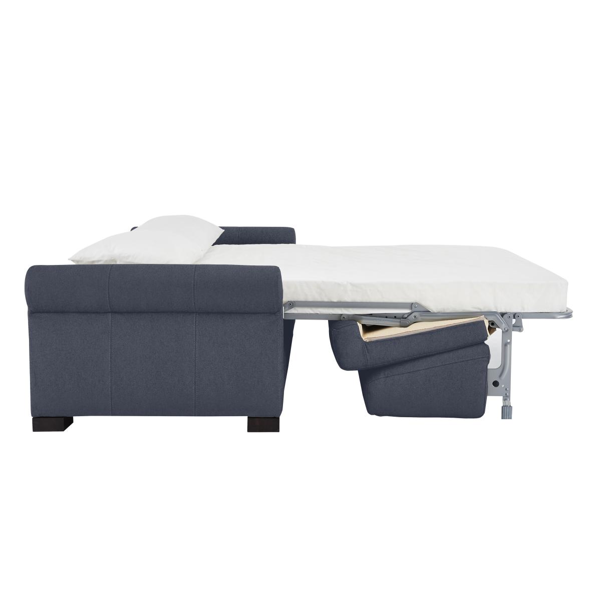 Nicoletti Italia - Alcova 3 Seater Fabric Sofa Bed with Scroll Arms - Coupe Beige – image 4