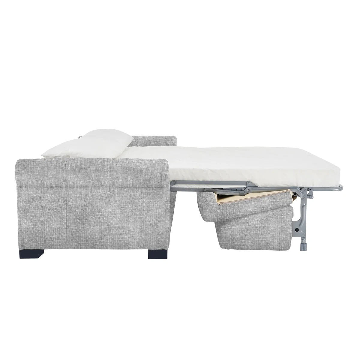 Nicoletti - Alcova 2 Seater Fabric Sofa Bed with Scroll Arms – image 4