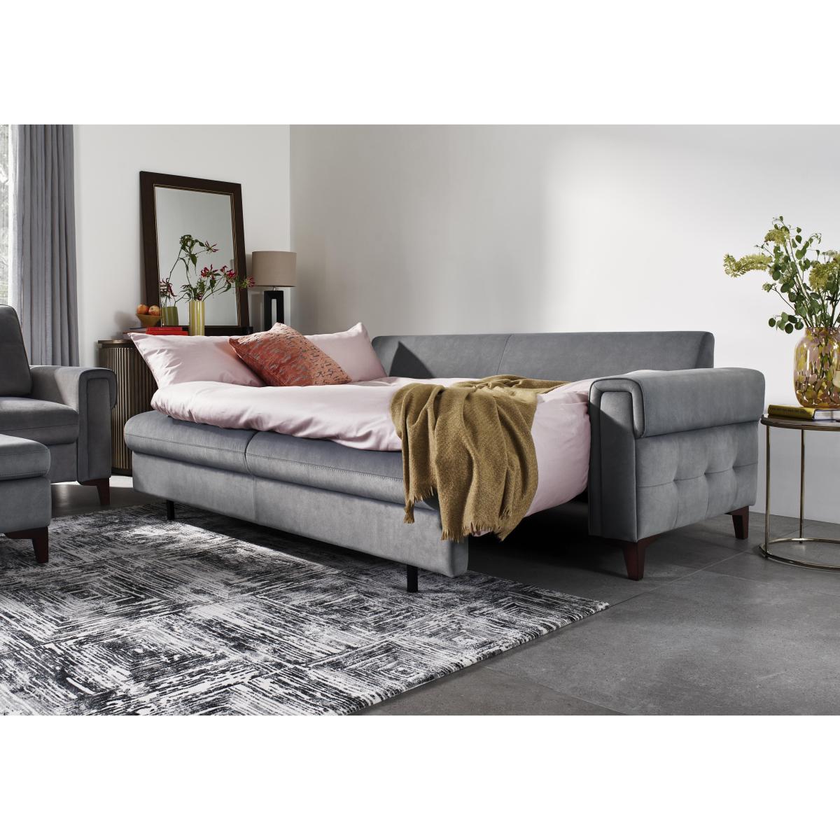Zoom Fabric 3 Seater Sofa Bed - Halifax Sand – image 2