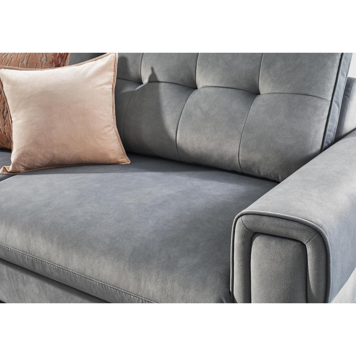 Zoom Fabric 3 Seater Sofa Bed - Halifax Sand – image 4