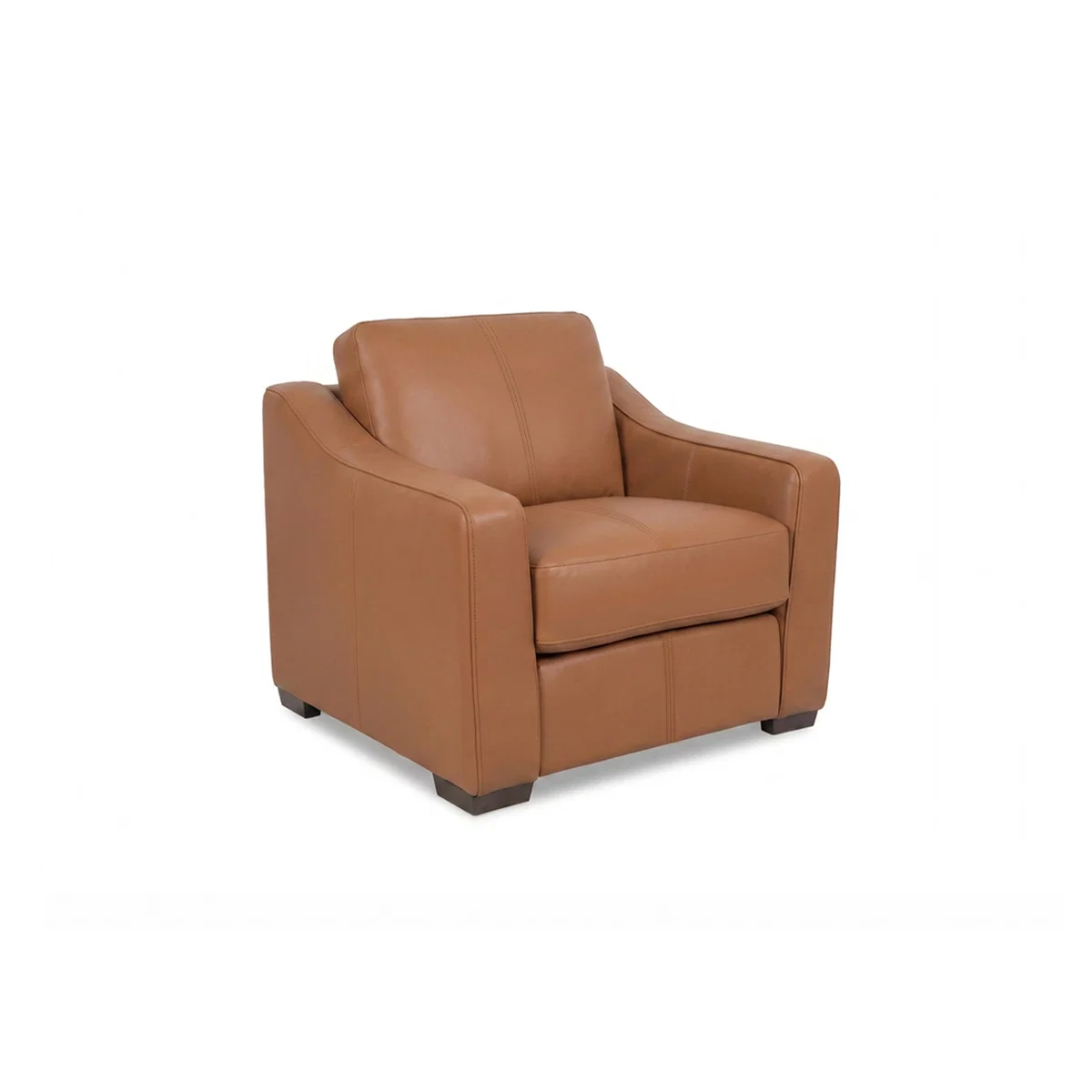 World of Leather - Nap Leather Snuggler Sofa Bed - Black - Sofas and Armchairs - In Time for Christmas – image 2