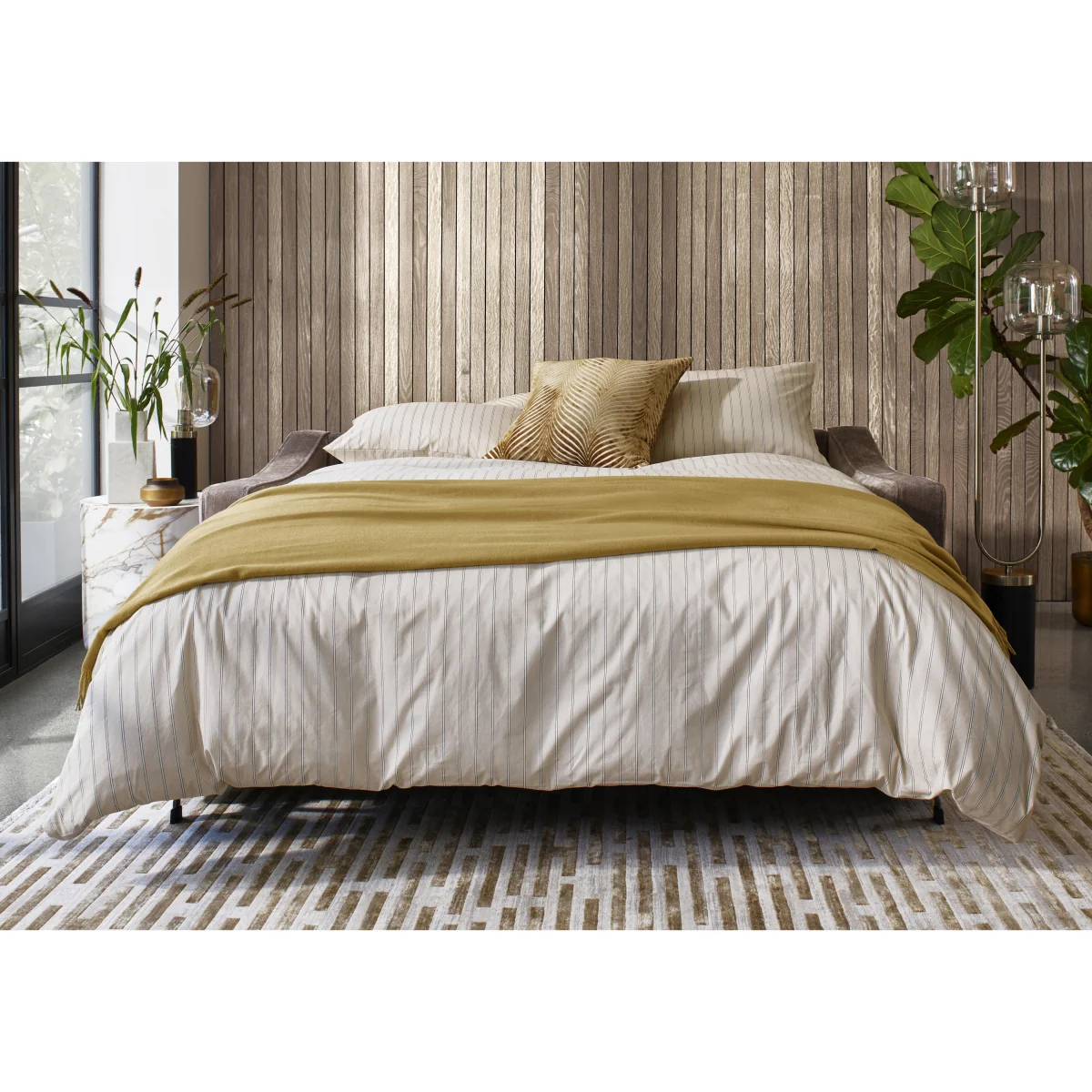Nap 2 Seater Fabric Sofa Bed - Sofas and Armchairs - In Time for Christmas – image 3