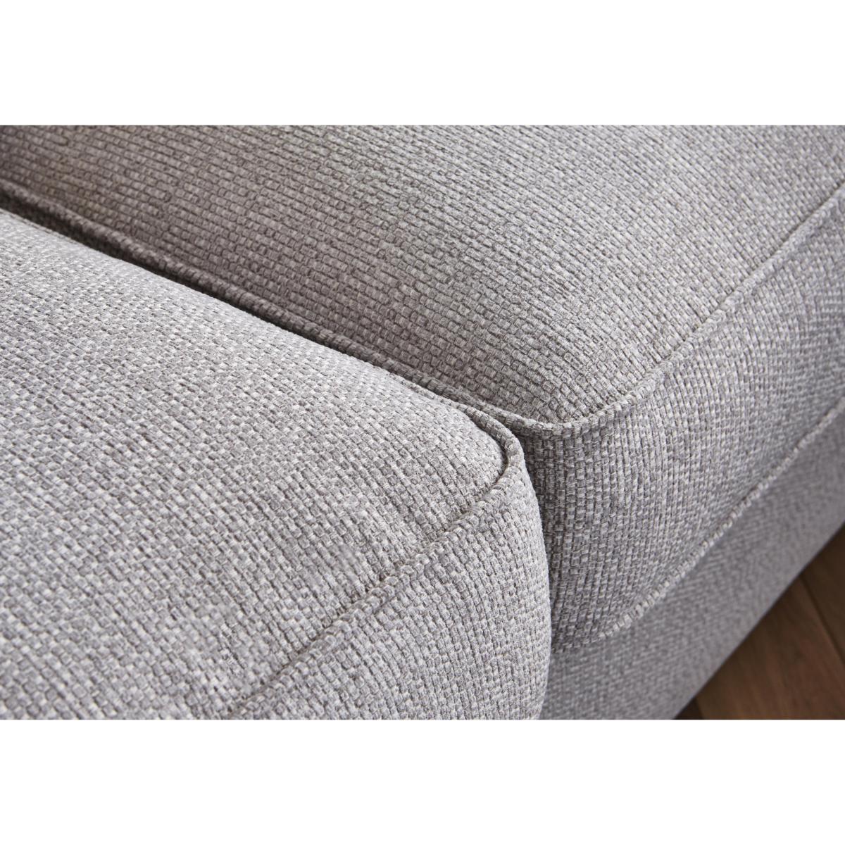 Comfi 3 Seater Fabric Pillow Back Sofa Bed - Grey – image 2