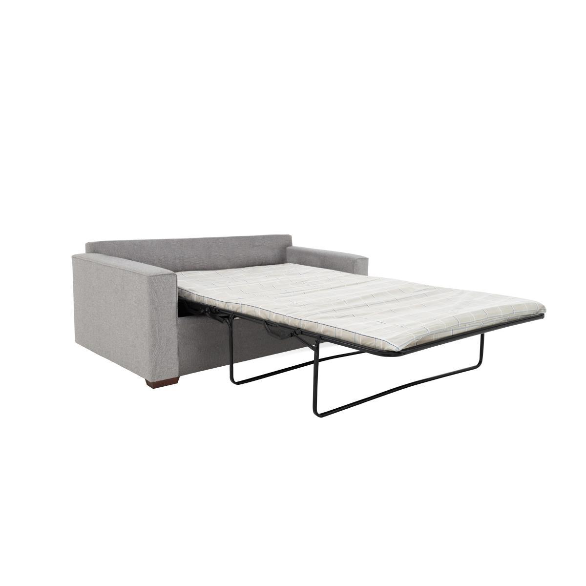 Comfi 3 Seater Fabric Pillow Back Sofa Bed - Grey – image 5