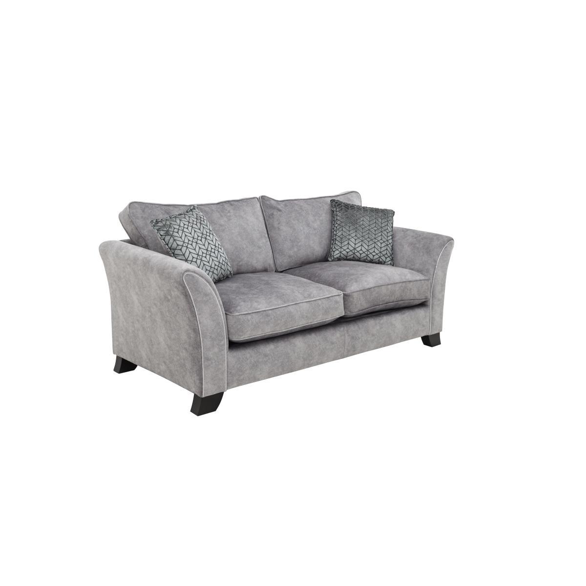 Amora 3 Seater Fabric Classic Back Sofa Bed – image 7