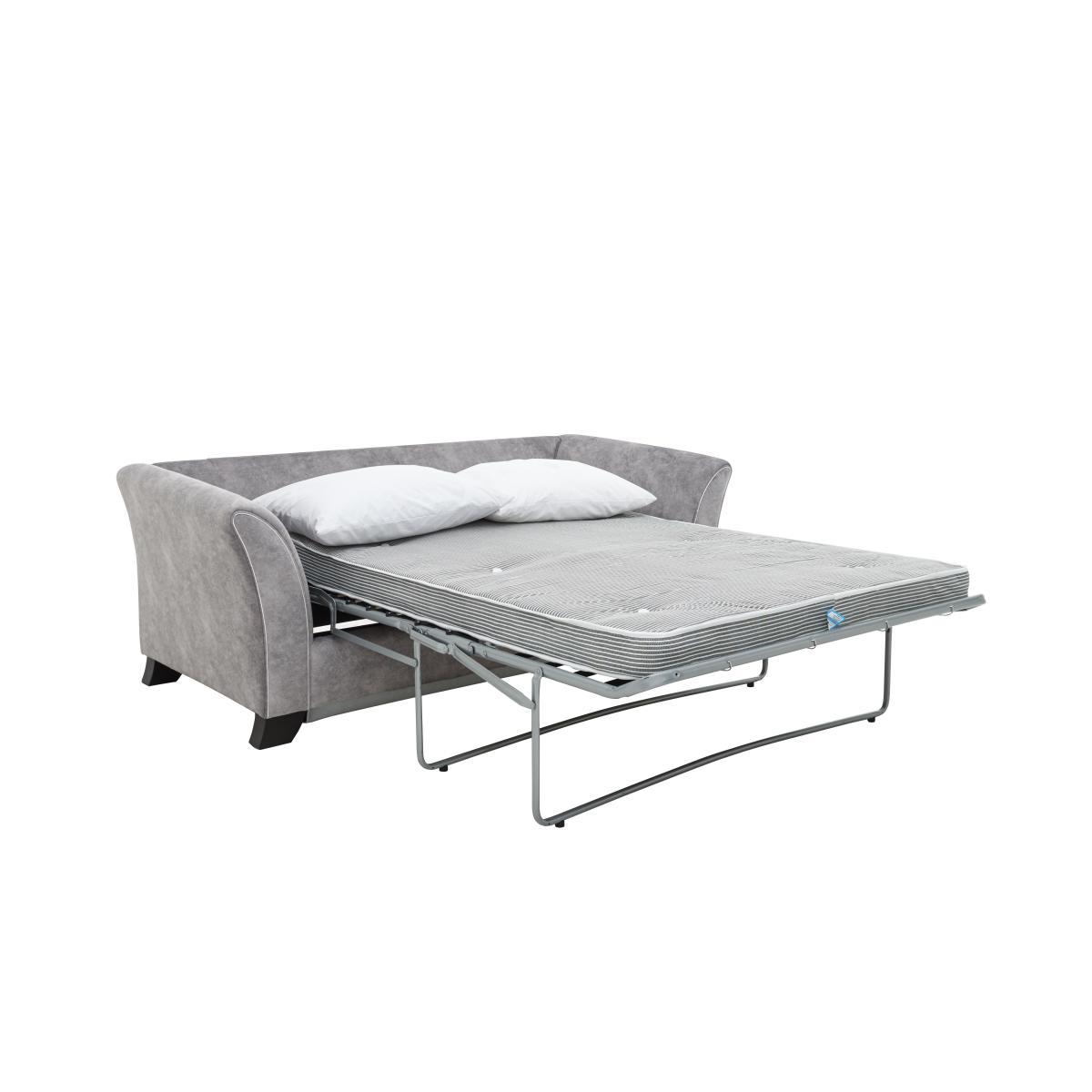 Amora 3 Seater Fabric Classic Back Sofa Bed – image 8
