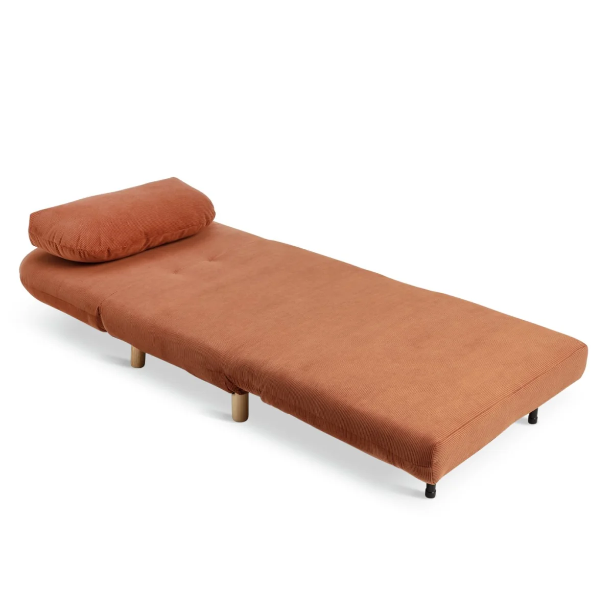 Habitat Benji Single Fabric Chairbed - Rust – image 6