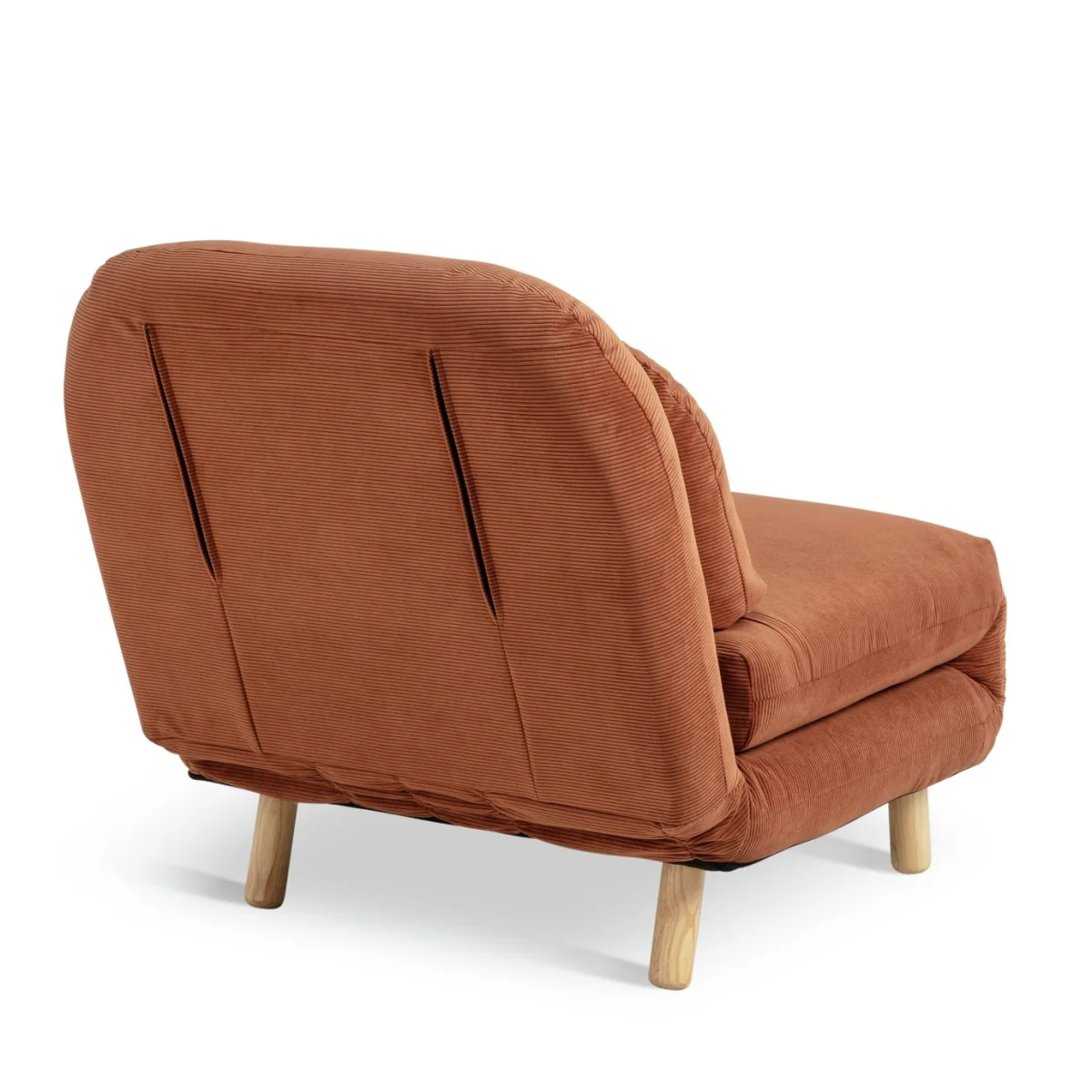 Habitat Benji Single Fabric Chairbed - Rust – image 7