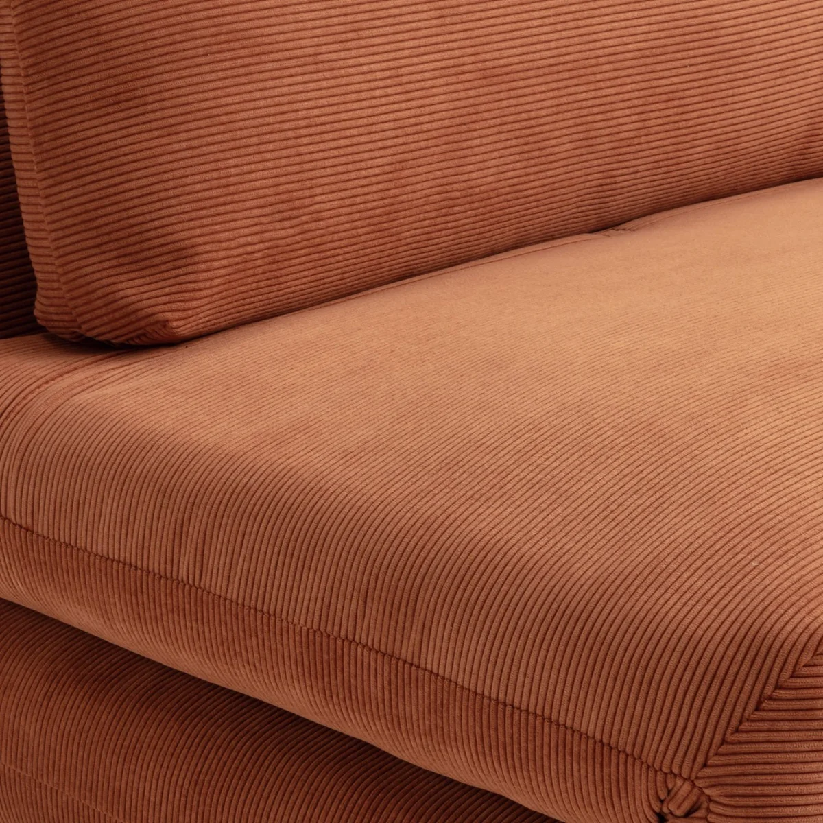 Habitat Benji Single Fabric Chairbed - Rust – image 8