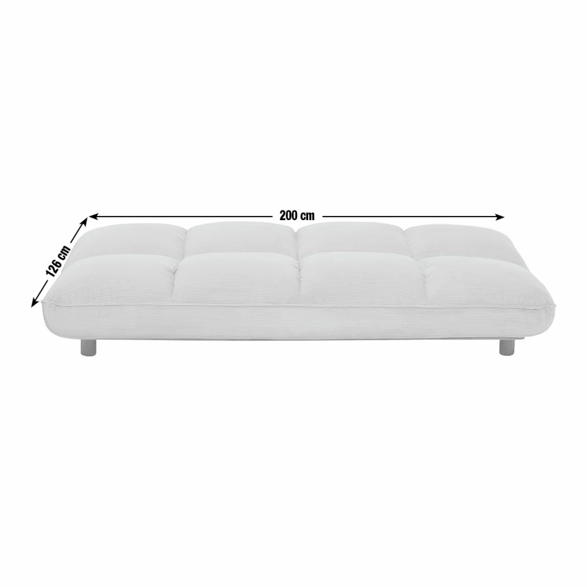 Habitat Bollo Fabric Clic Clac Sofa Bed - Green – image 10