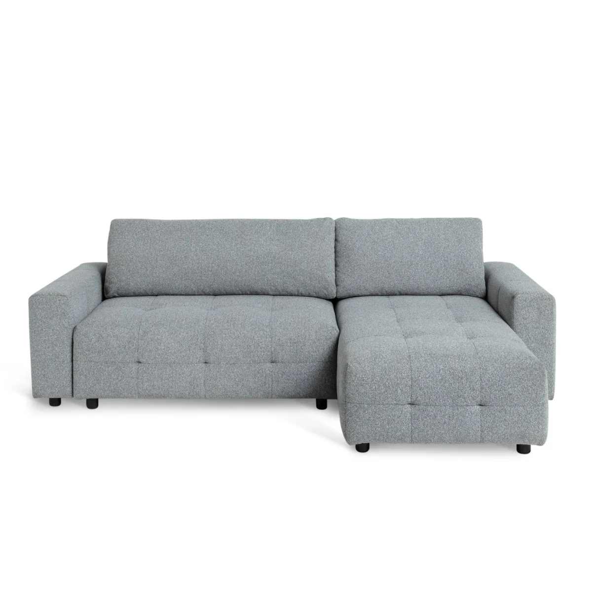 Habitat Mick Fabric Reversible Corner Chaise Sofa Bed - Grey – image 5
