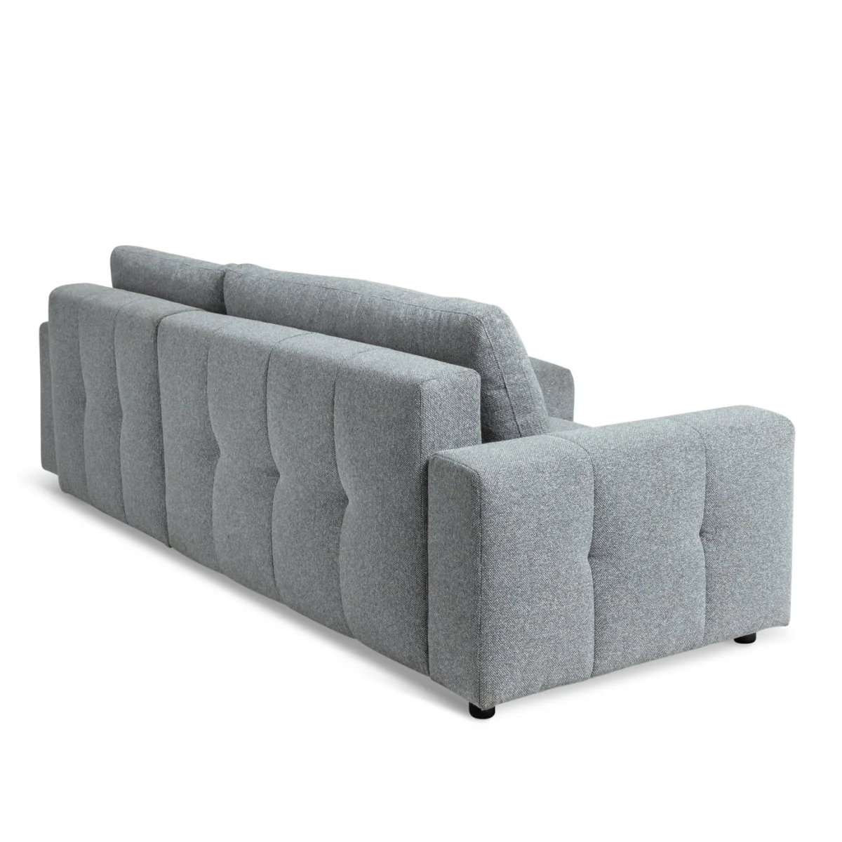 Habitat Mick Fabric Reversible Corner Chaise Sofa Bed - Grey – image 8