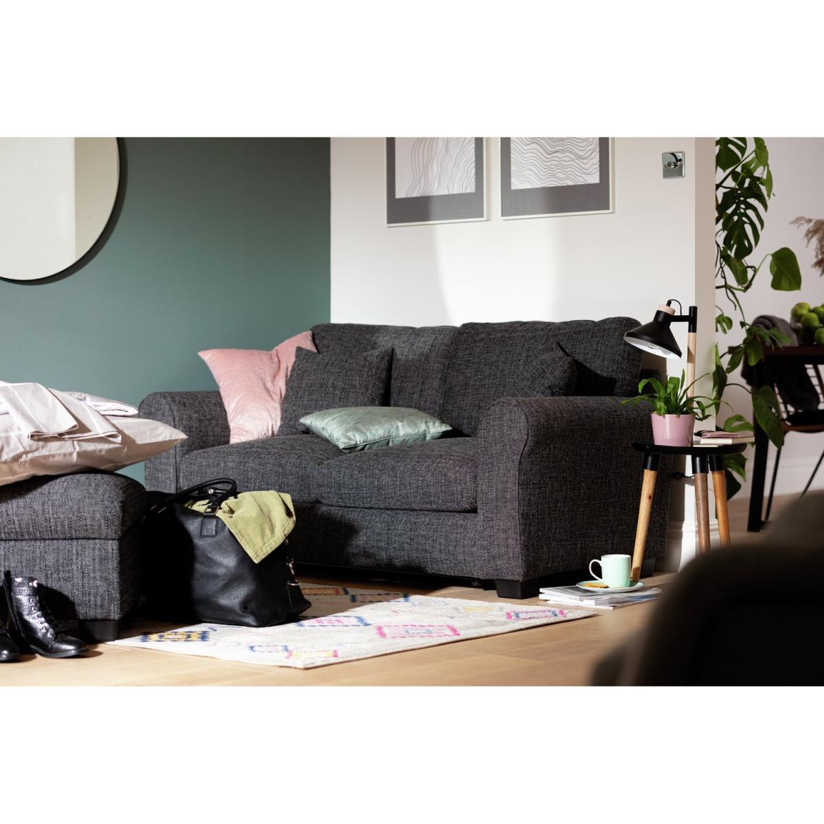 Habitat Lisbon Fabric Sofa Bed - Charcoal – image 4
