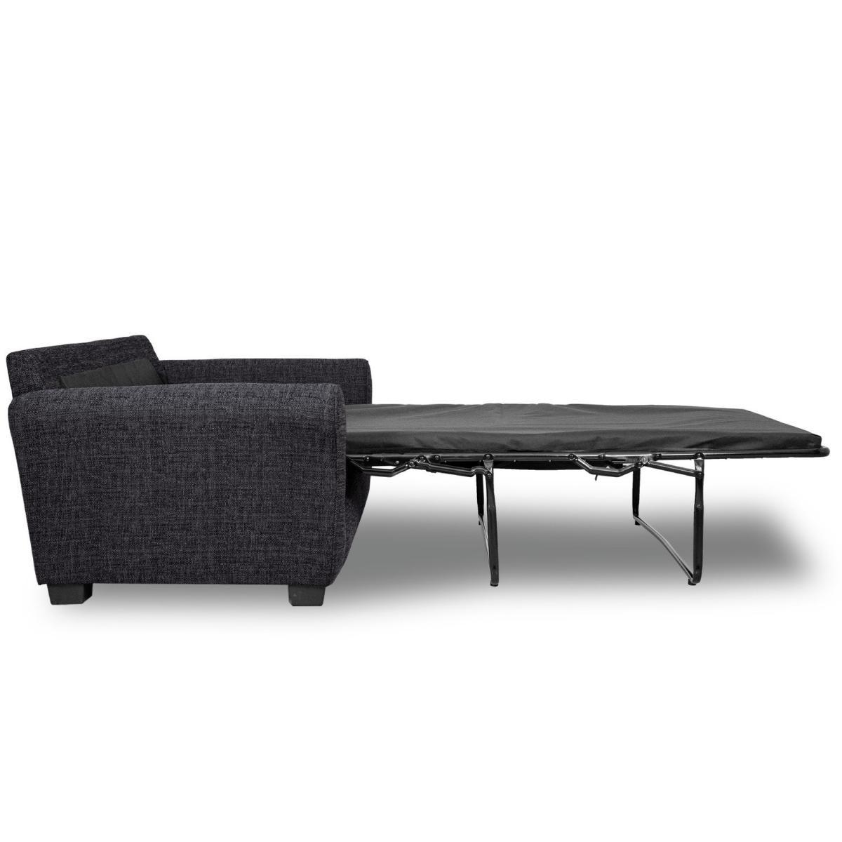 Habitat Lisbon Fabric Sofa Bed - Charcoal – image 8