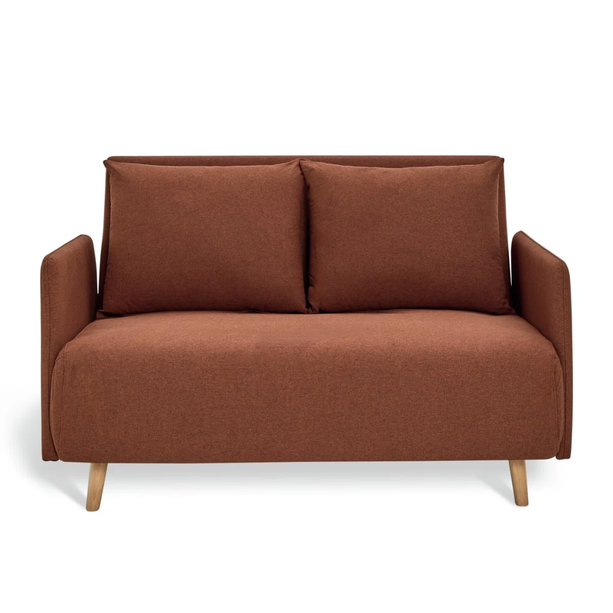 Habitat Alex Fabric Sofa Bed - Rust – image 4