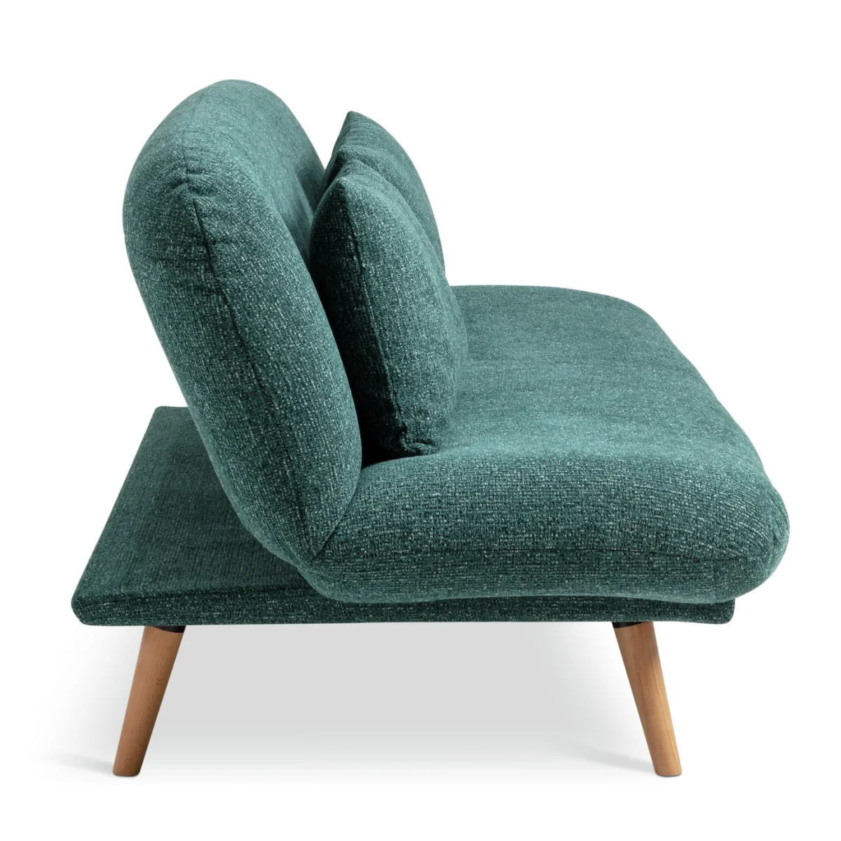 Habitat Bean Fabric Clic Clac Sofa Bed - Teal – image 6