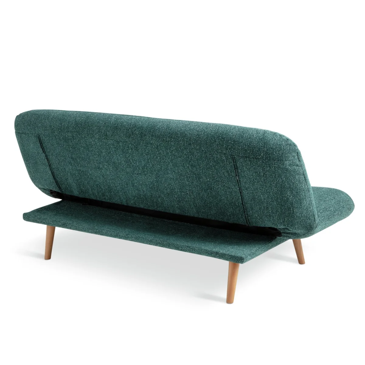 Habitat Bean Fabric Clic Clac Sofa Bed - Teal – image 7