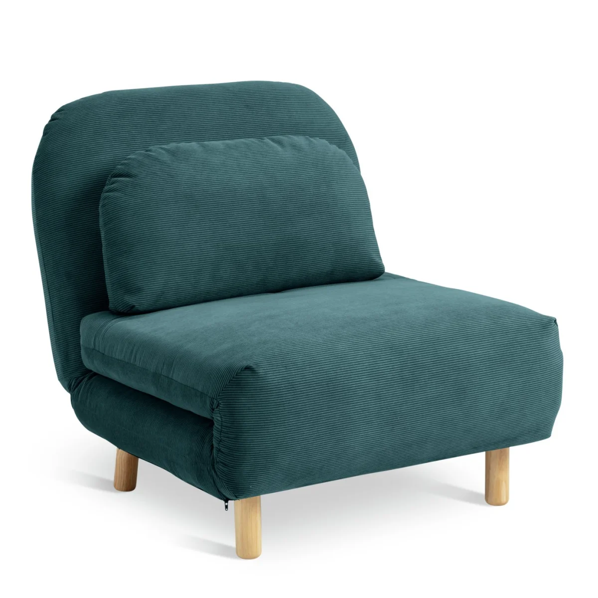 Habitat Benji Single Compact Fabric Chairbed - Blue – image 5