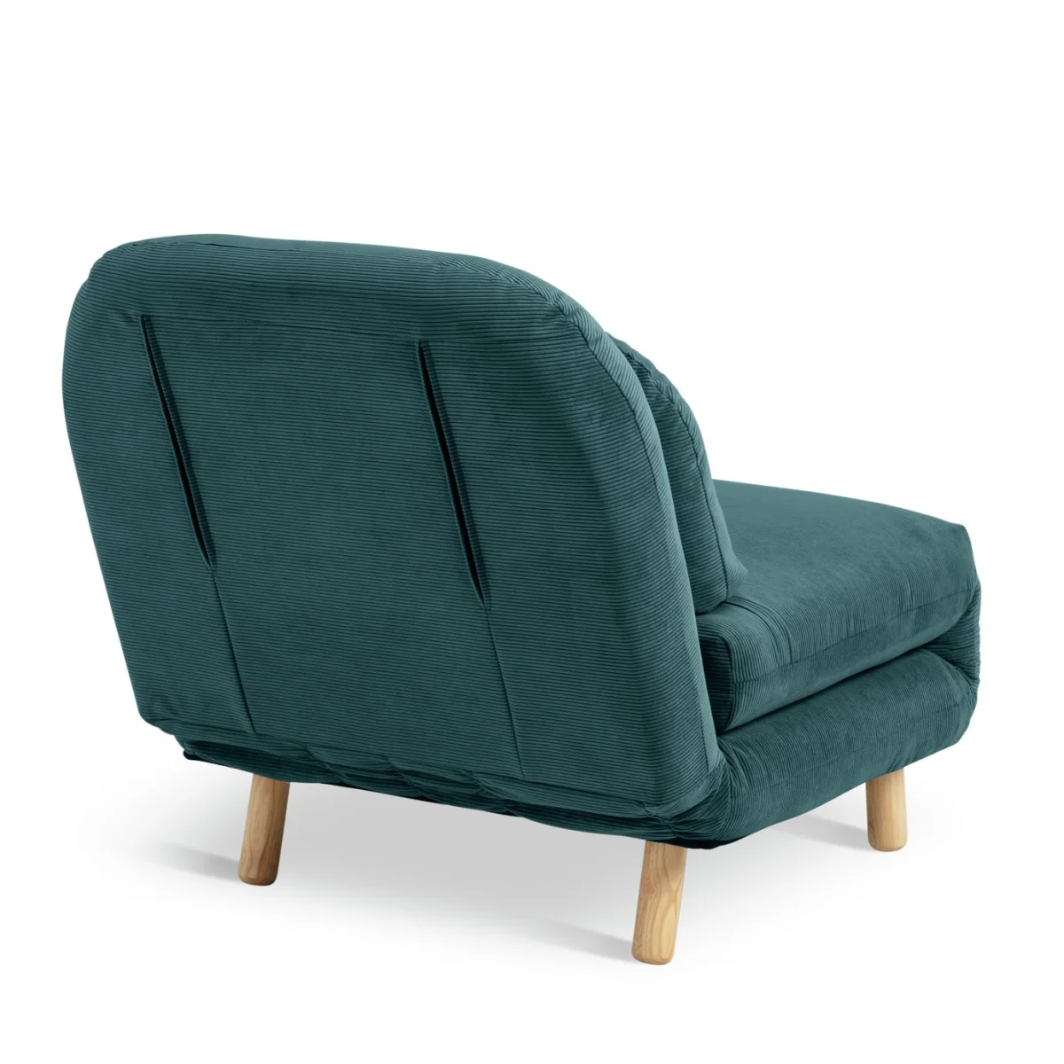Habitat Benji Single Compact Fabric Chairbed - Blue – image 7