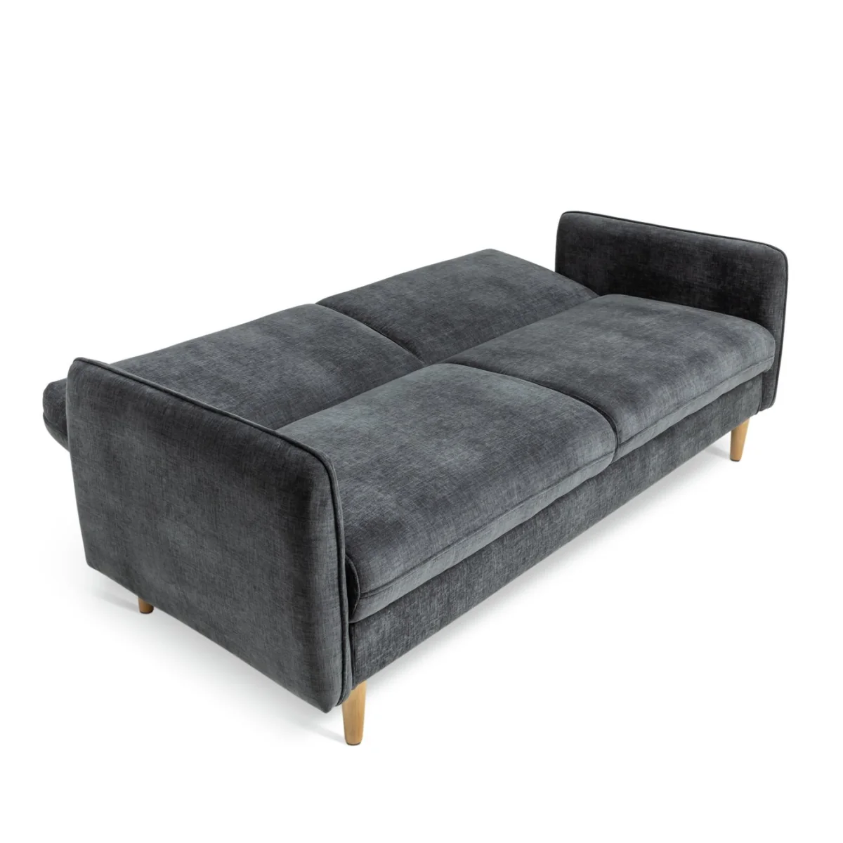 Habitat Terry Fabric 3 Seater Clic Clac Sofa Bed - Grey – image 11