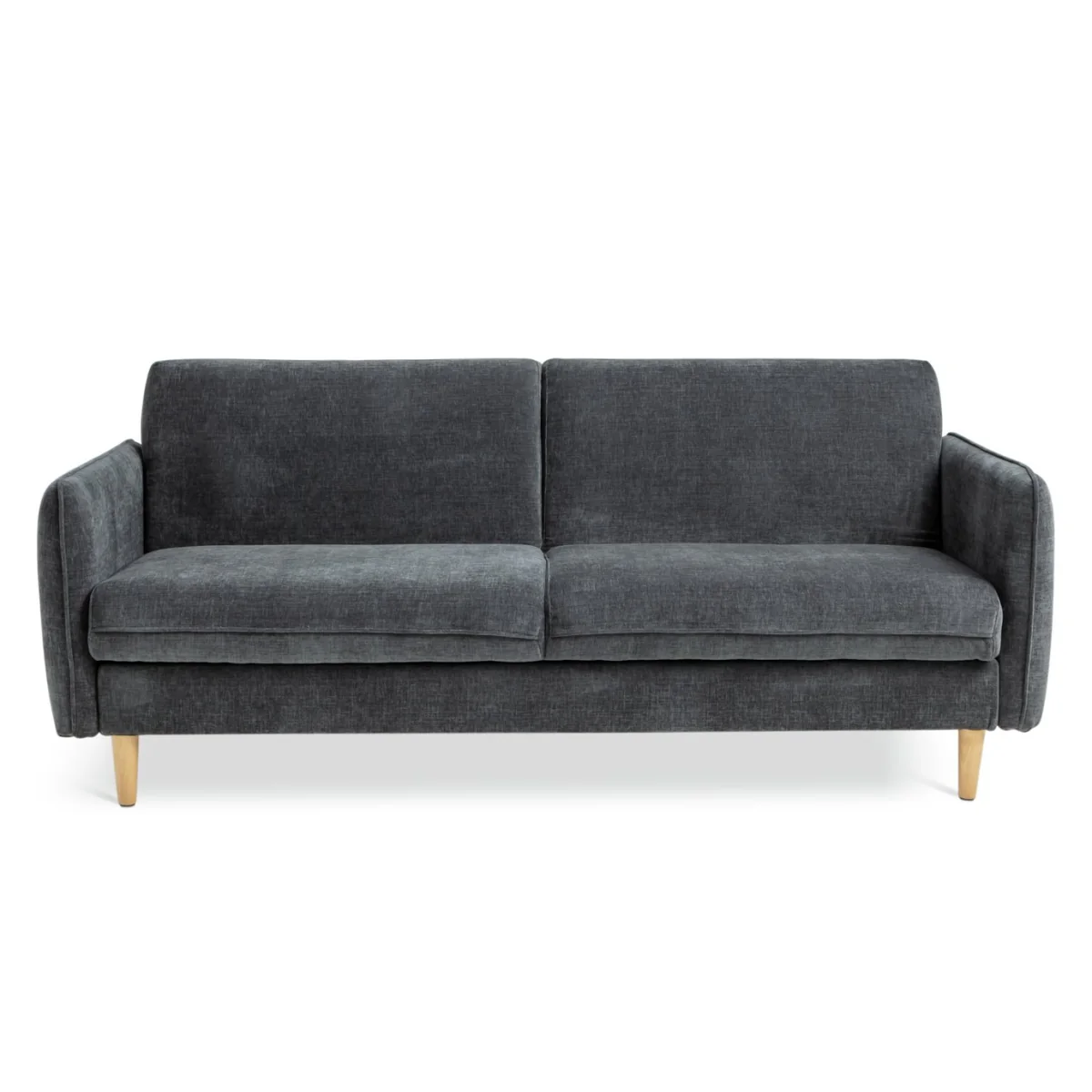 Habitat Terry Fabric 3 Seater Clic Clac Sofa Bed - Grey – image 5