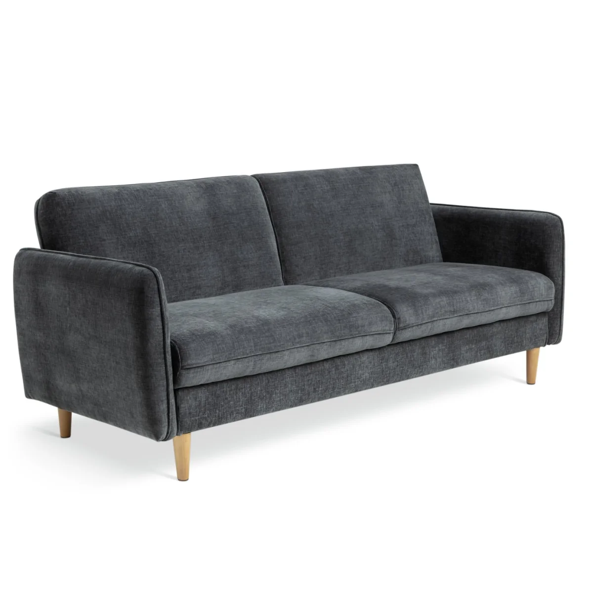 Habitat Terry Fabric 3 Seater Clic Clac Sofa Bed - Grey – image 6