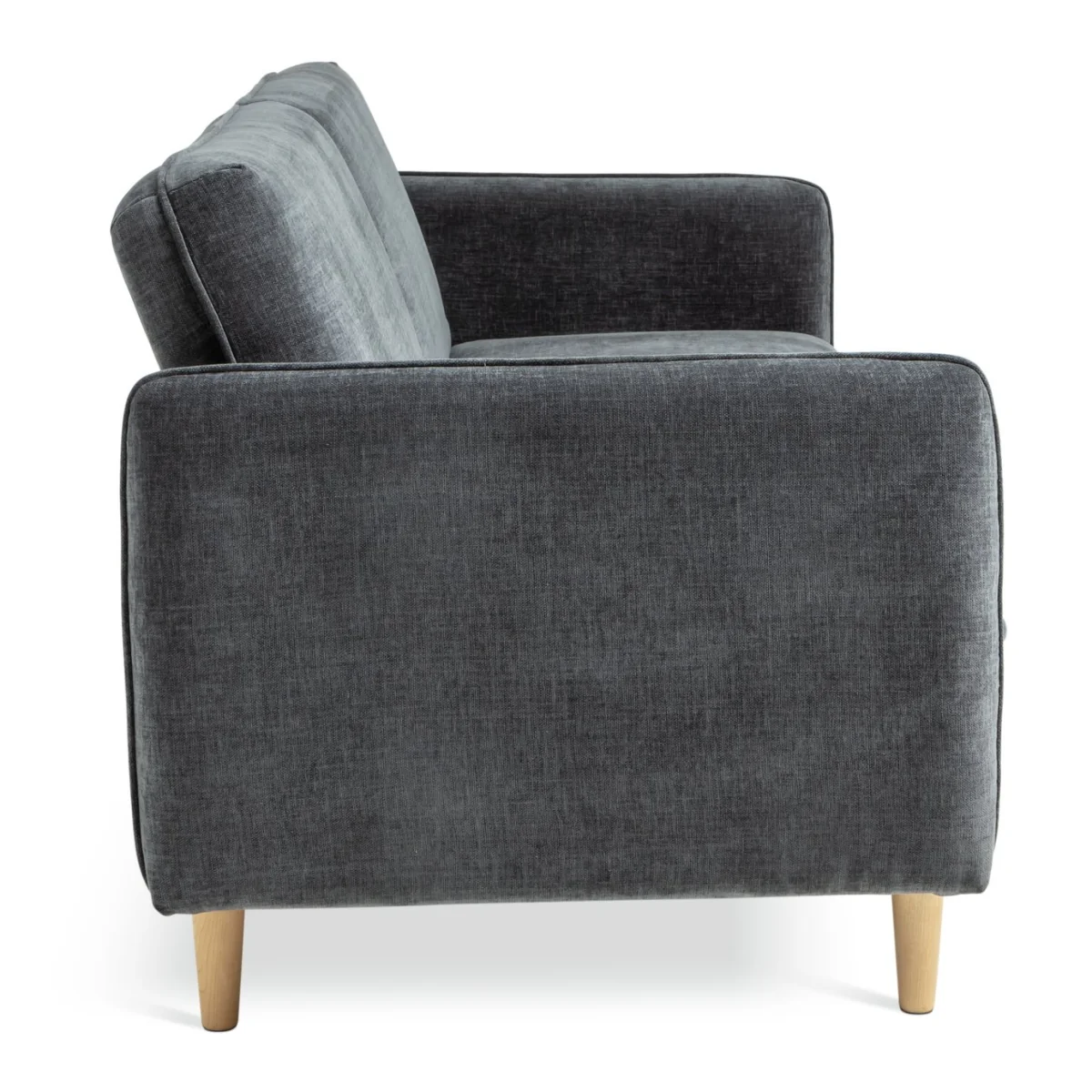 Habitat Terry Fabric 3 Seater Clic Clac Sofa Bed - Grey – image 7