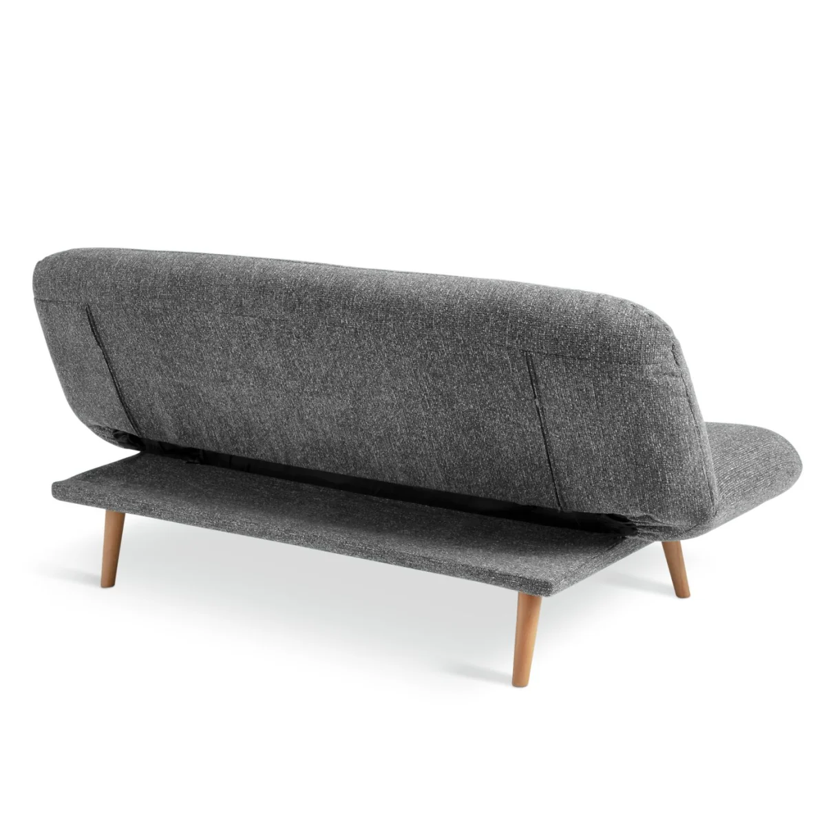 Habitat Bean Fabric Clic Clac Sofa Bed - Grey – image 6
