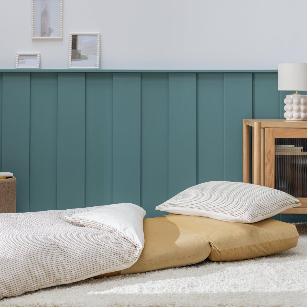 Habitat Lexi Fabric Chair Bed - Camel – image 8